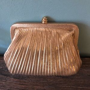 Vintage Gold Clutch Purse